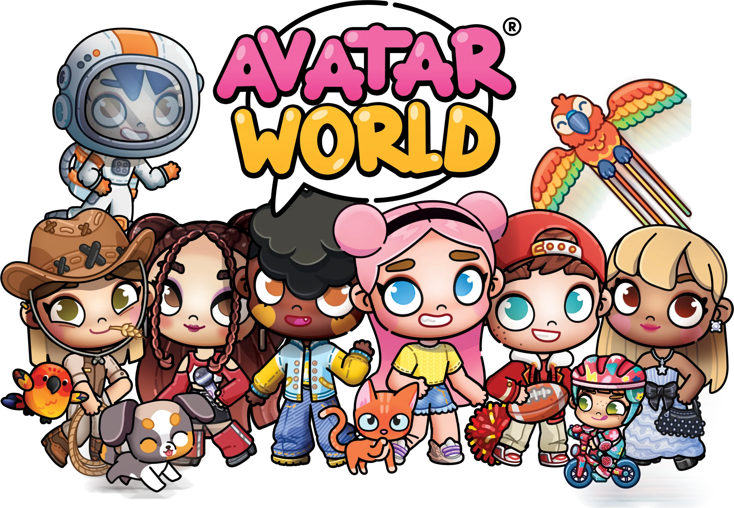 Avatar World characters